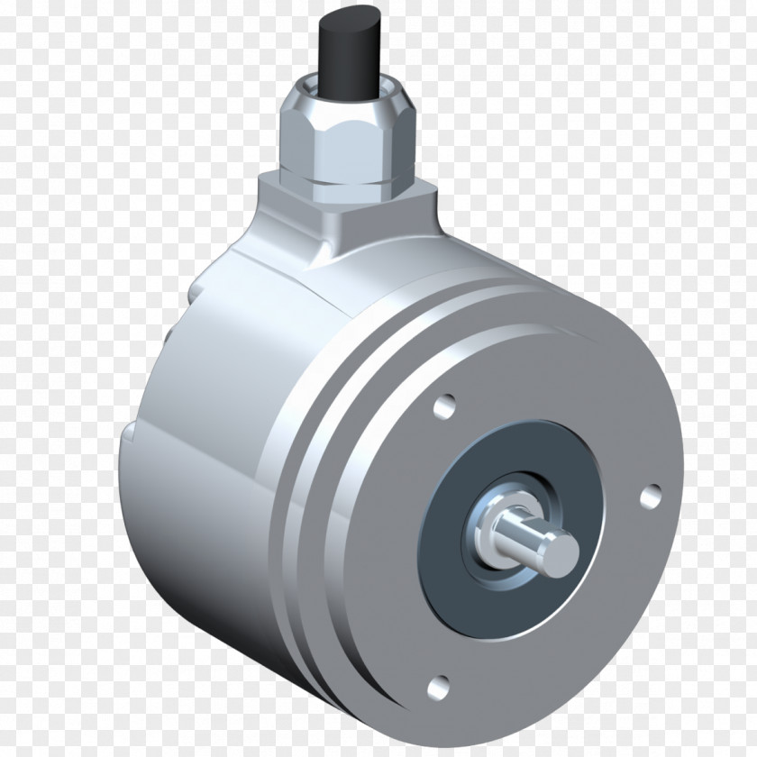 Partial Flattening Rotary Encoder Shaft Leine & Linde AB Information Signal PNG