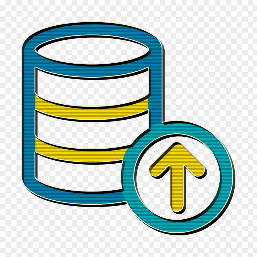 Symbol Yellow Big Data Icon Database Hosting PNG