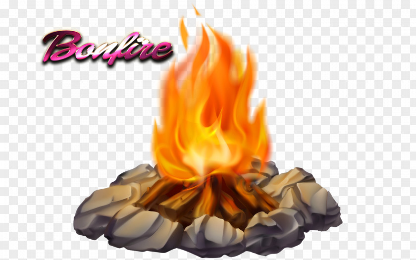 Campfire Bonfire Camping Clip Art PNG