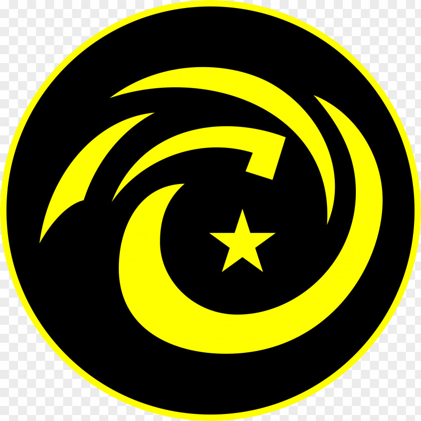 Circle Iris Lightning Logo Clip Art PNG