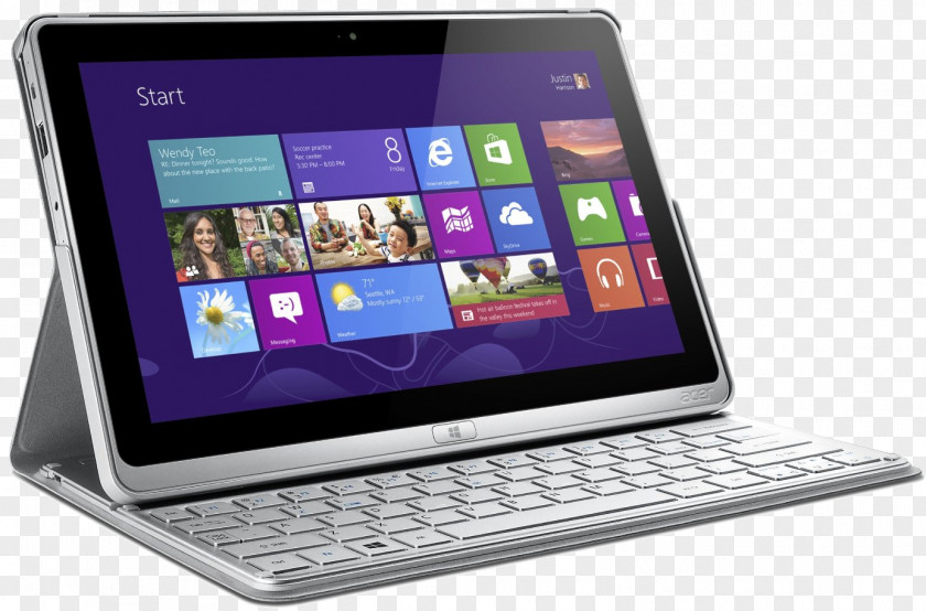 Laptop Acer Iconia Aspire Windows 8 2-in-1 PC PNG