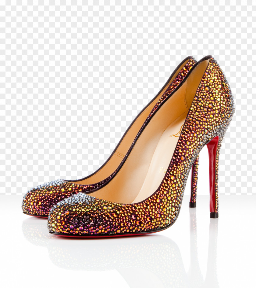 Louboutin Court Shoe High-heeled Footwear Volcano Boot PNG