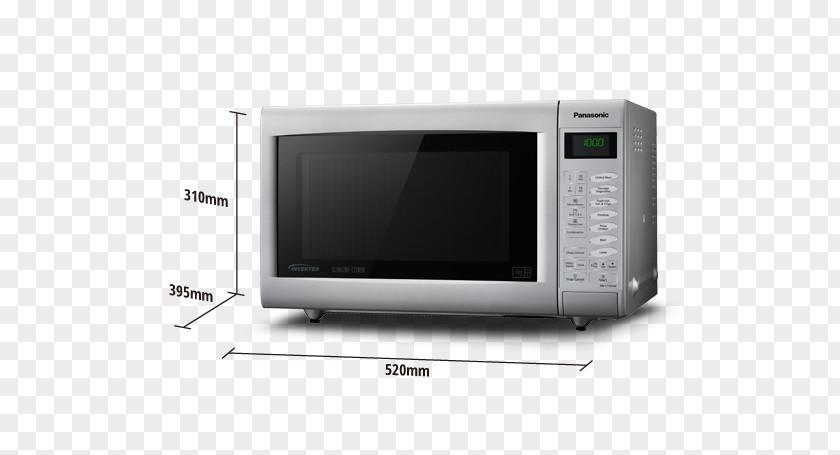 Microwave Oven Day Ovens Panasonic NN-CT565MBPQ Slimline Combi NN-CT585-PQ E302B PNG