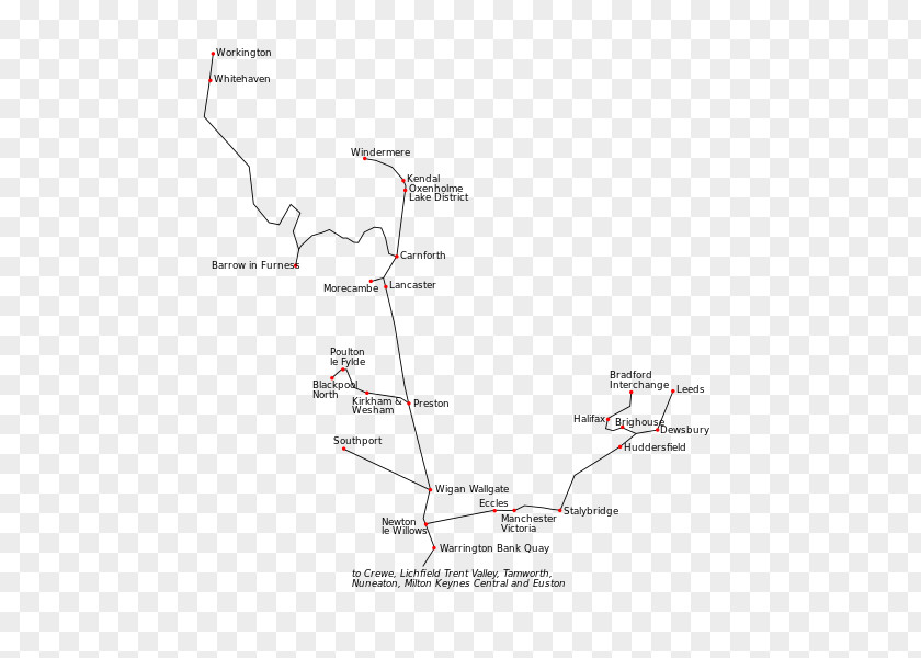 Northern Map Line Angle Diagram PNG