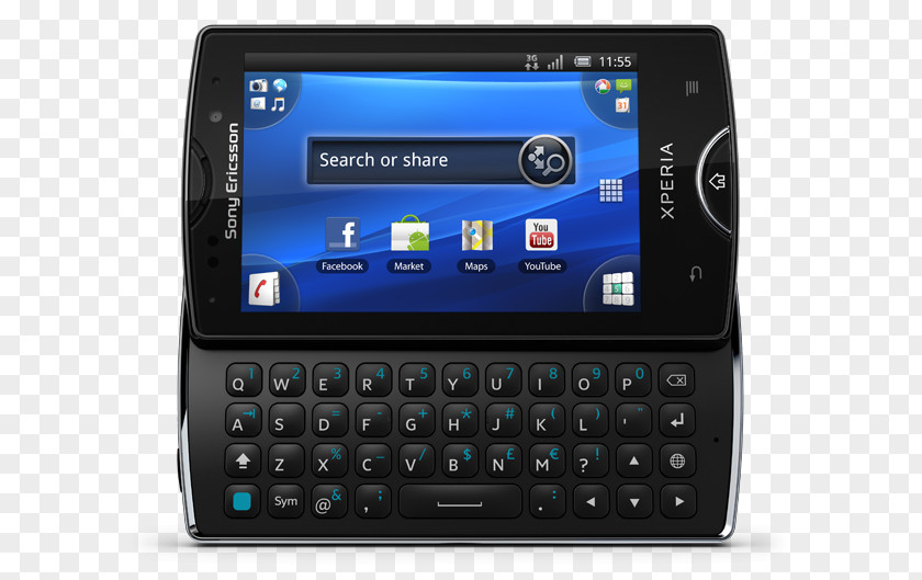 Smartphone Sony Ericsson Xperia Mini Pro X10 PNG