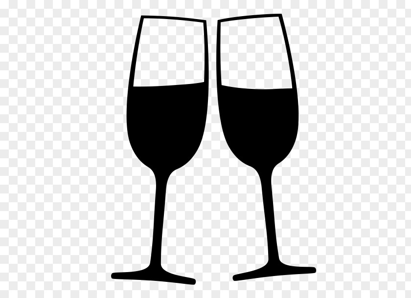 Toasting Wine Glass Event Management Organization PNG