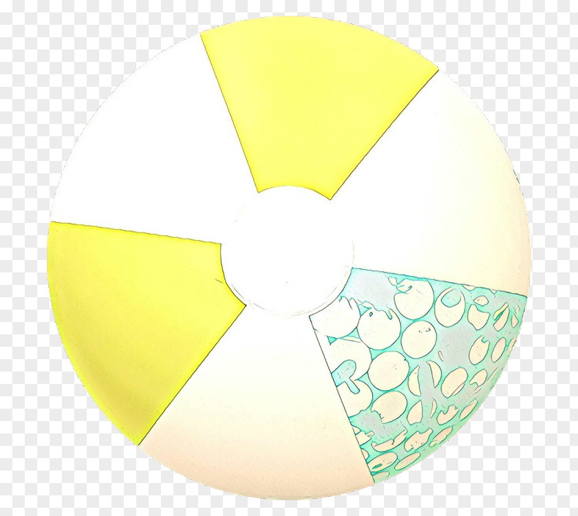 Ball Yellow Background PNG