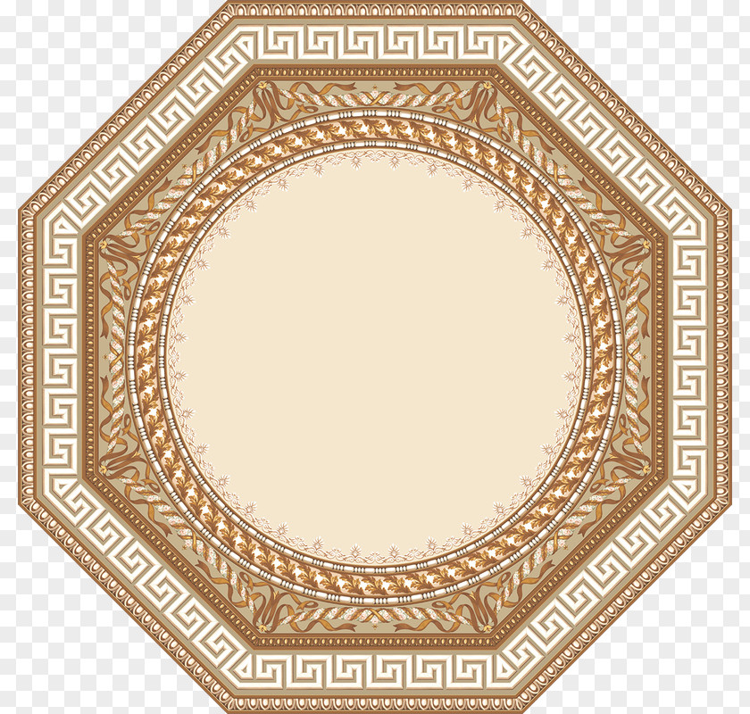 Circle Picture Frames Pattern PNG