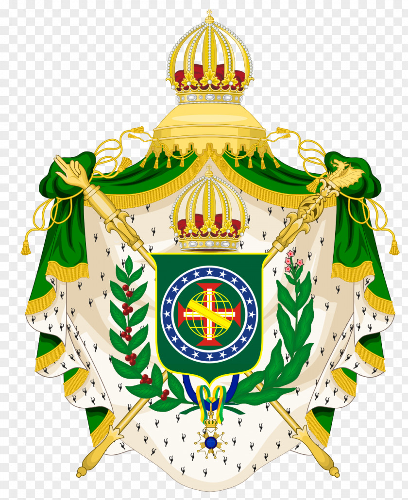 Coat Of Arms Empire Brazil Imperial Crown PNG