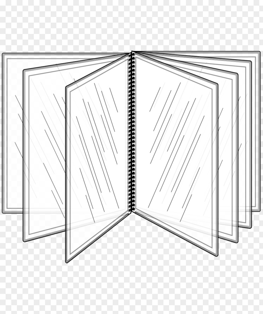 Cover Menu Paper Spiral Angle Line Coil Binding PNG