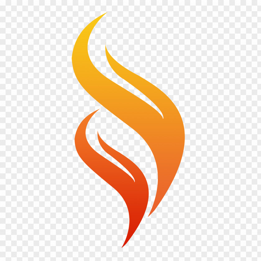 Flame Logo Graphic Design PNG