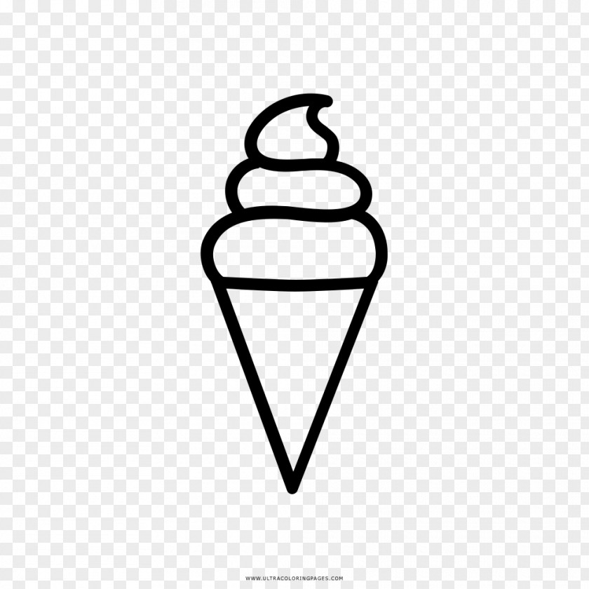 Ice Cream Cones Drawing Coloring Book Soft Serve PNG