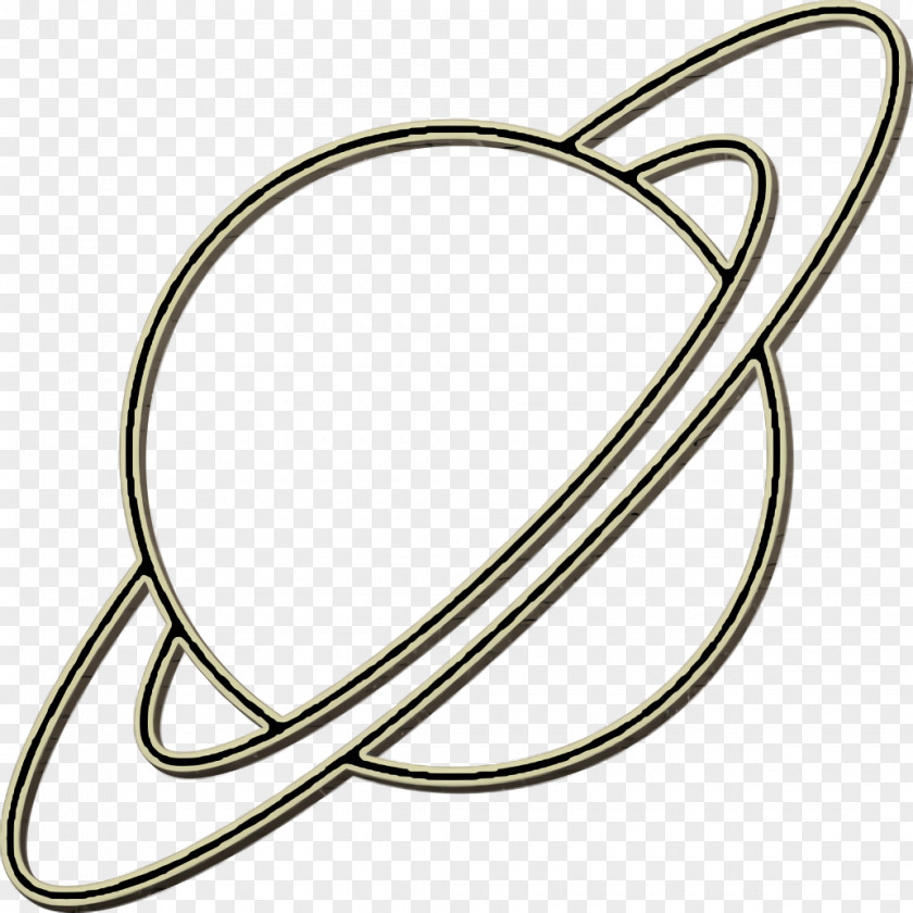 Saturn Icon Space PNG
