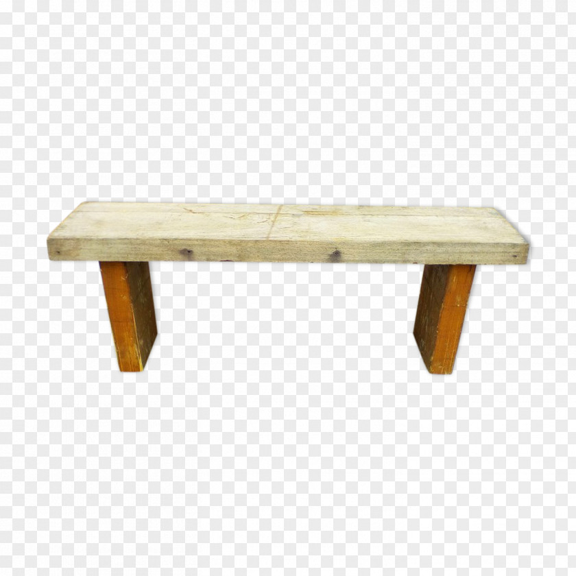 Table Bench Wood Furniture Garden PNG