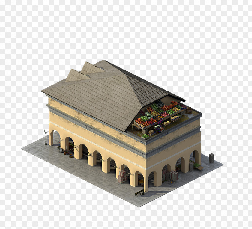 Design Facade Scale Models Roof PNG