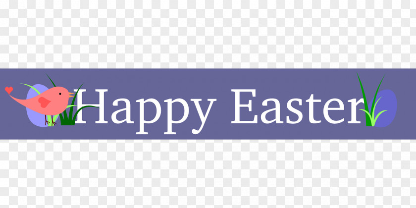 Easter Egg Gift Banner Christmas PNG