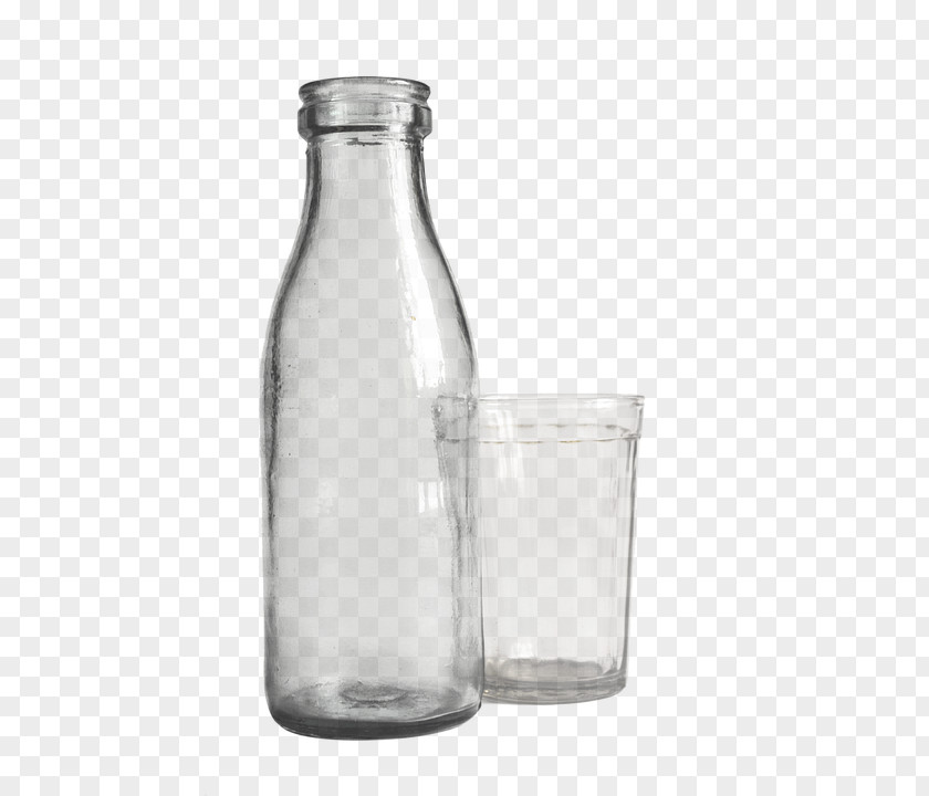 Glass Bottle Table-glass Image PNG