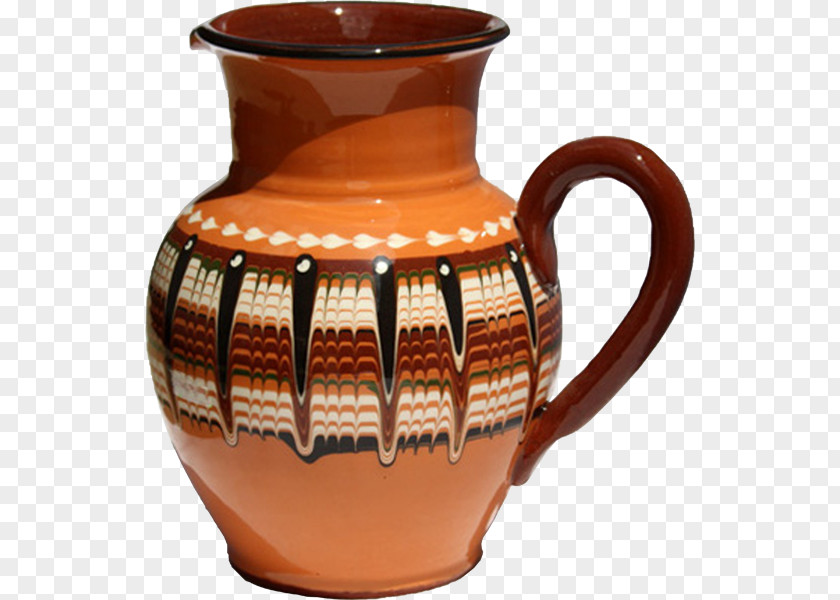 Jug Pottery Ceramic Pitcher Craft PNG