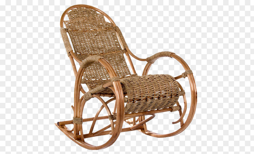 Chair Rocking Chairs Furniture Wing Wicker PNG