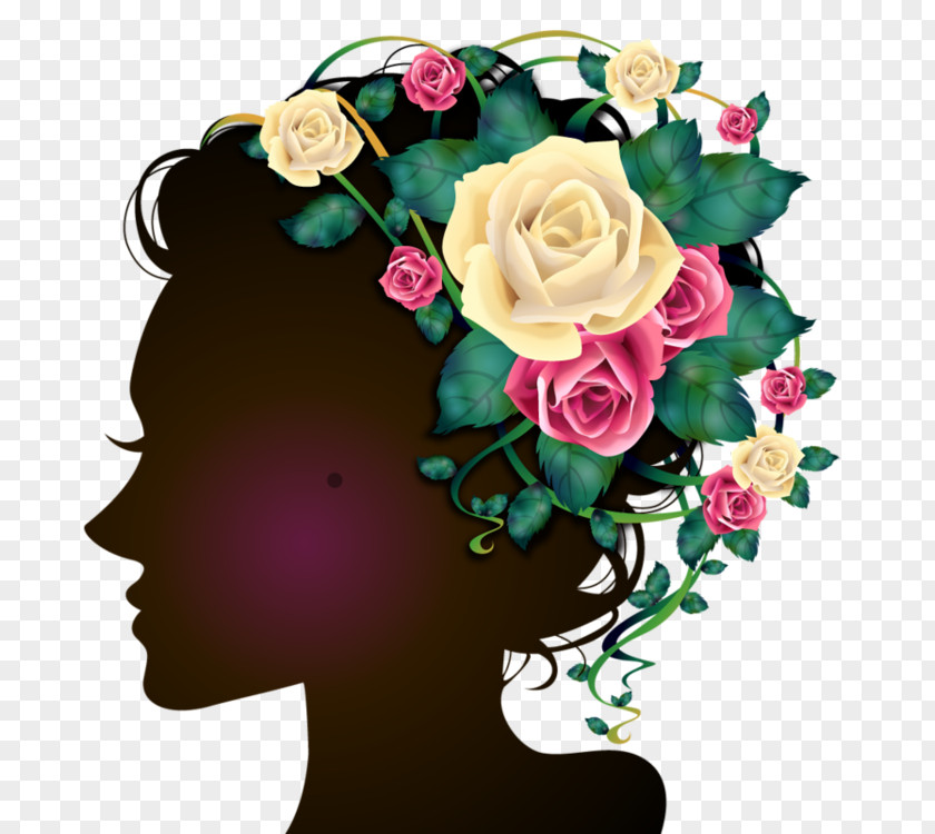 Children's Avatar Woman Flower PNG