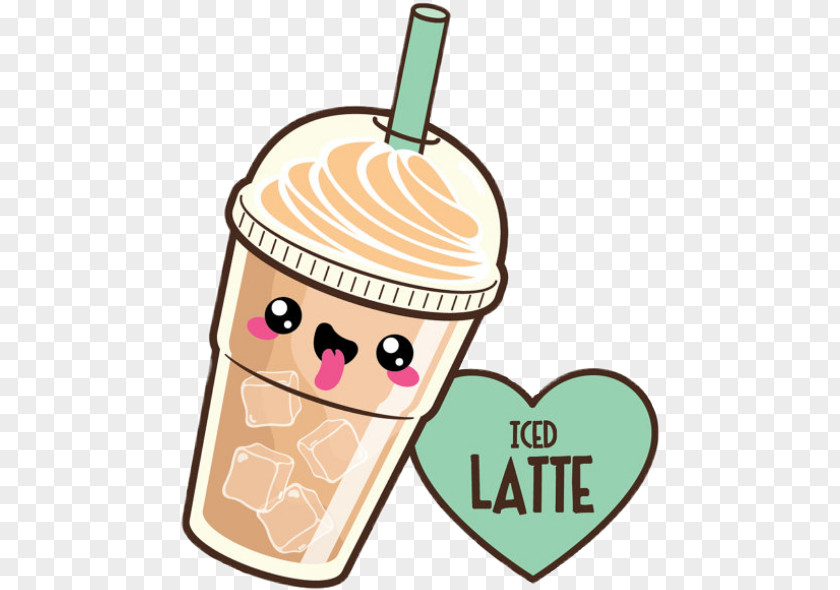 Coffee Latte Iced Espresso Clip Art PNG
