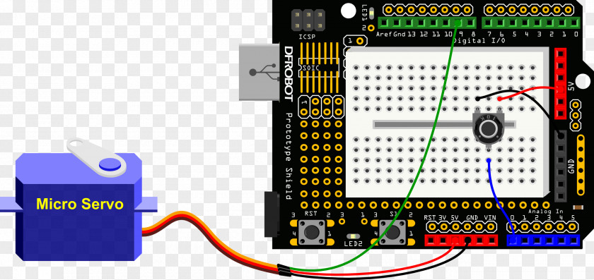 Interact Breadboard Microcontroller Electronics Arduino Prototype PNG