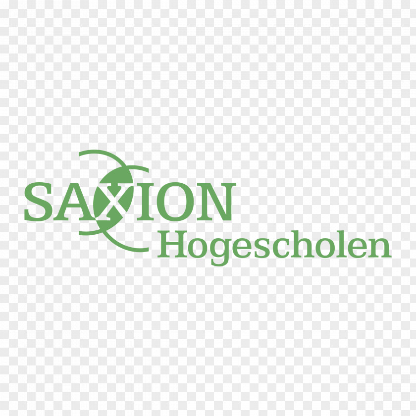 Line Logo Saxion University Of Applied Sciences Brand Green Font PNG