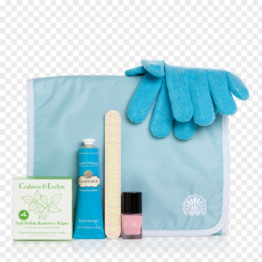 Manicure Set Turquoise Crabtree & Evelyn Gift PNG