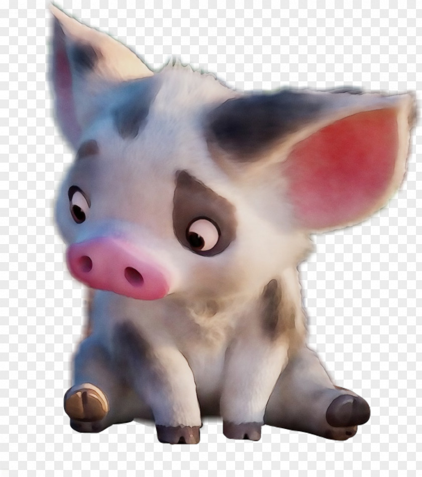 Pig Snout Figurine PNG