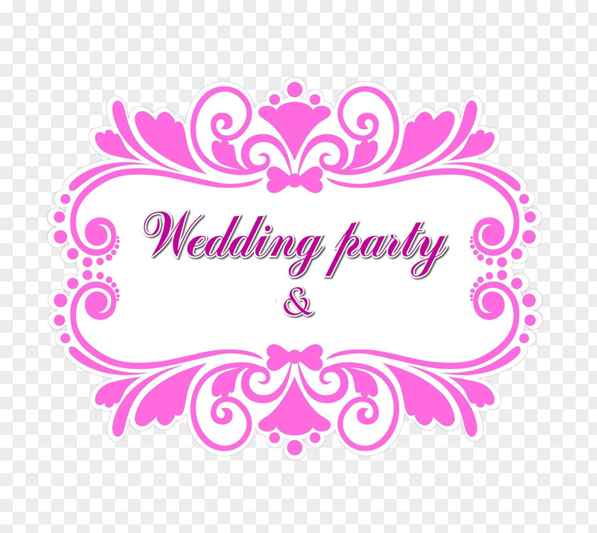 Weddings Title Frame Wedding Logo PNG
