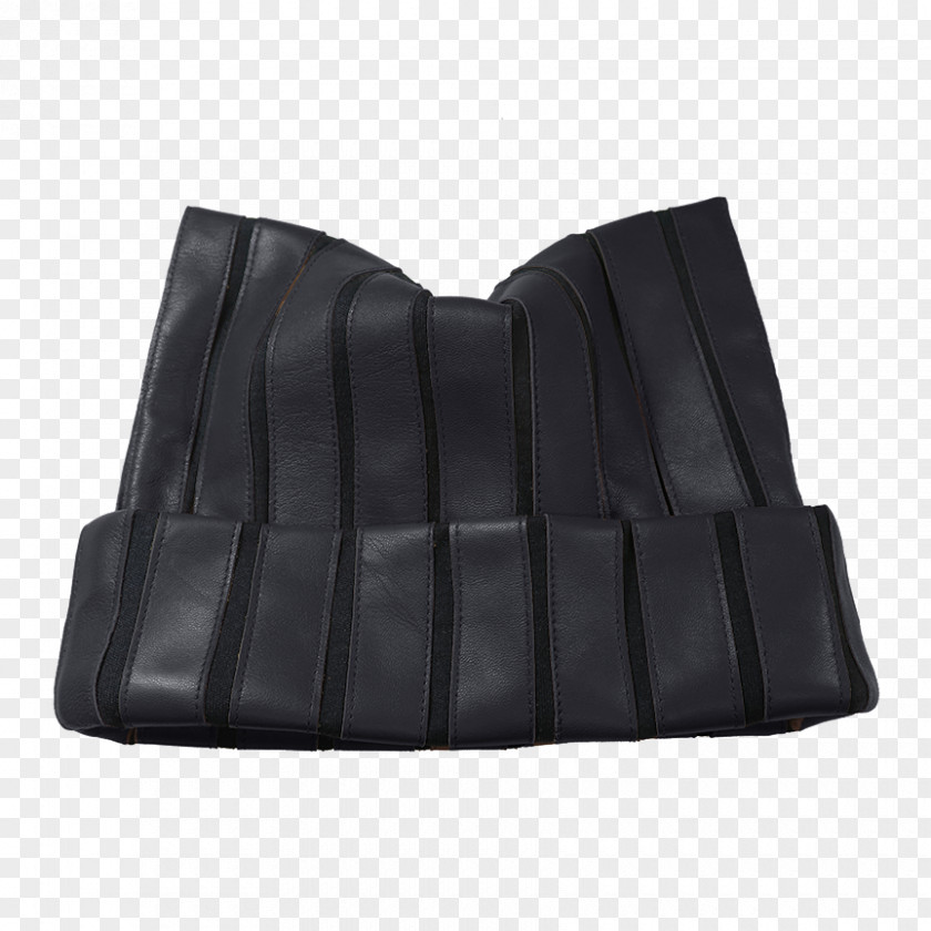 Angle Glove Leather Black M PNG