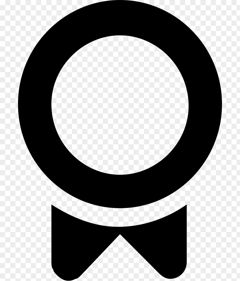 Blackandwhite Symbol Circle Logo PNG