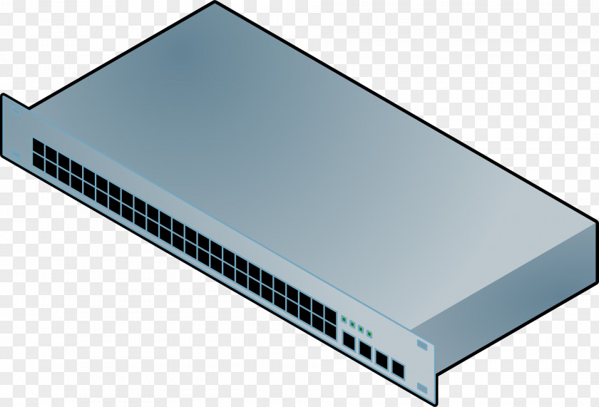 Computer Network Switch Dell PowerConnect Clip Art PNG