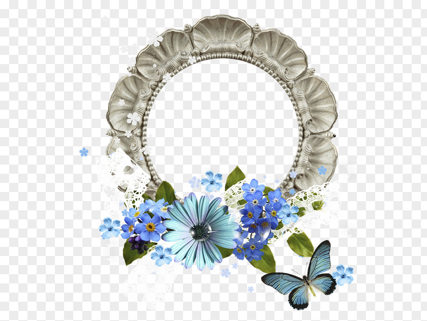 Flower Blue Floral Design Clip Art PNG