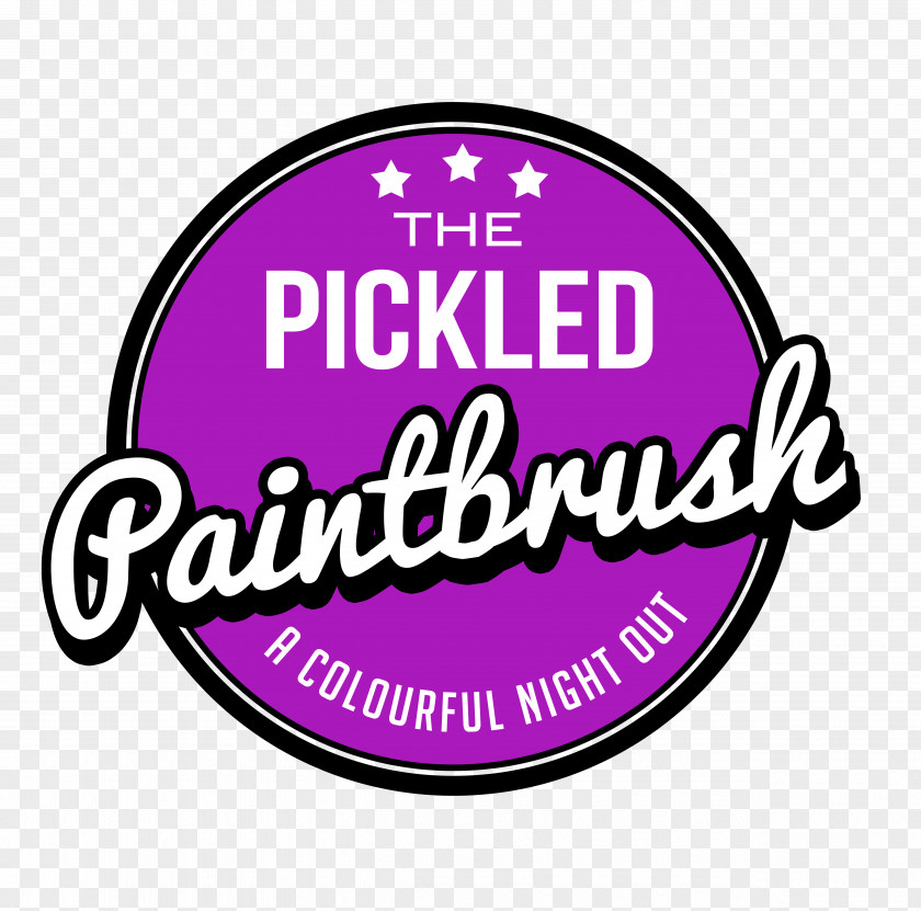 Pickled The Paintbrush White Gum Valley Painting Logo PNG