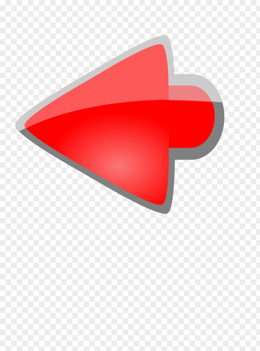 Red Arrow Pointer Animation Clip Art PNG