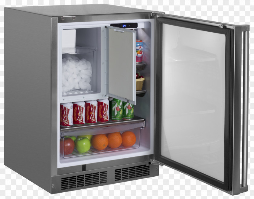Refrigerator Ice Makers Freezers Minibar Refrigeration PNG