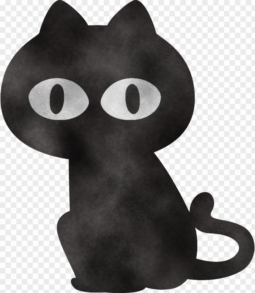 Black Cat Halloween PNG