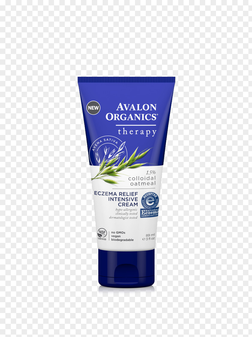 Cream Lotion Eucerin Eczema Relief Body Creme Avalon Organics Intense Defense Antioxidant Oil PNG