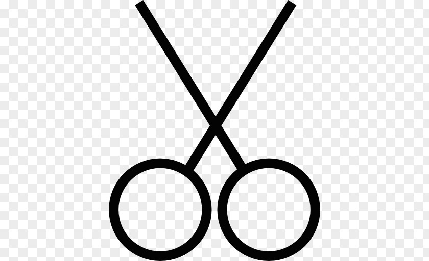 Feminine Vector Scissors Symbol PNG