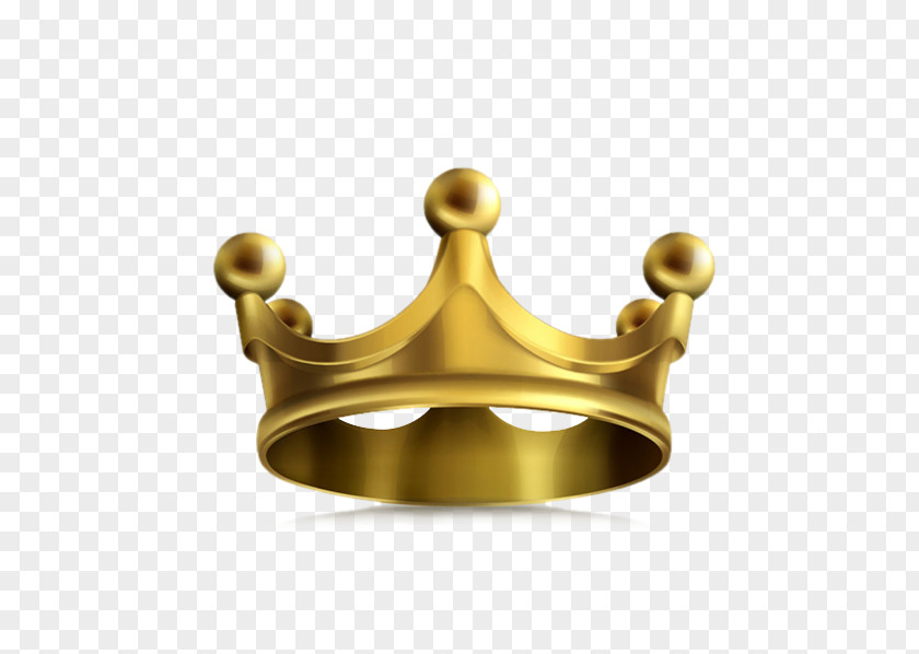 Golden Crown Gold Icon PNG