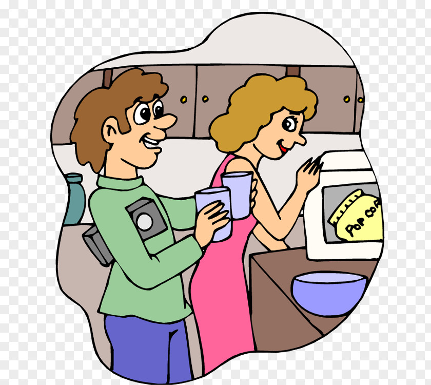 Helping Cliparts Microwave Popcorn Kettle Corn Oven Clip Art PNG