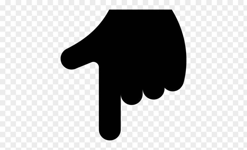 Index Finger Thumb Point PNG