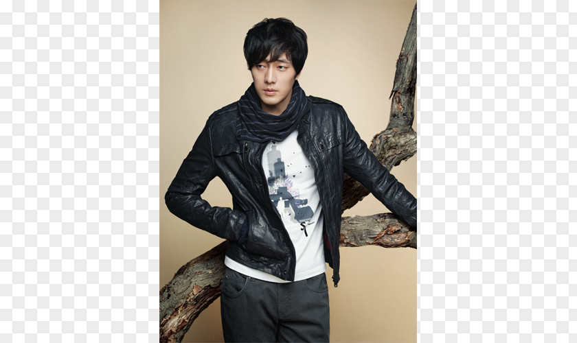 Korean Actor South Korea Leather Jacket Drama Koreans Broadcasting System PNG