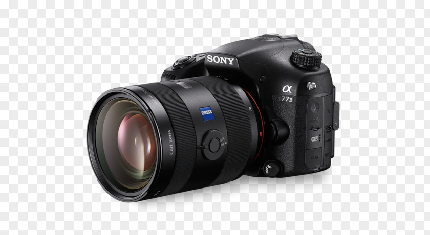 Body Only APS-C Sony SLT CameraDigital Cameras Alpha 77 A77 II ILCA-77M2 24.3 MP Digital SLR Camera PNG