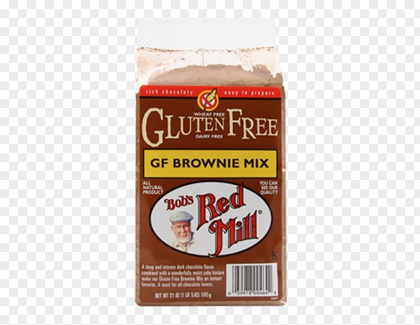 Flour Chocolate Brownie Bob's Red Mill Gluten-free Diet PNG