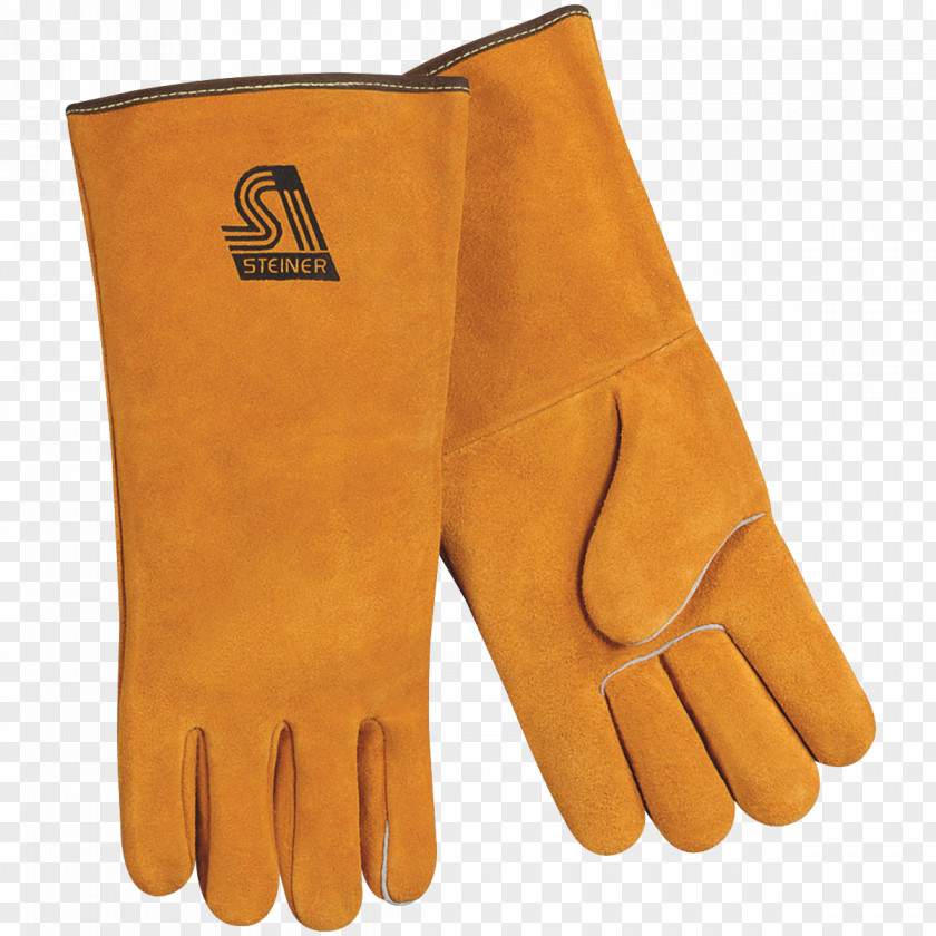 Glove Shielded Metal Arc Welding Cowhide Lining PNG