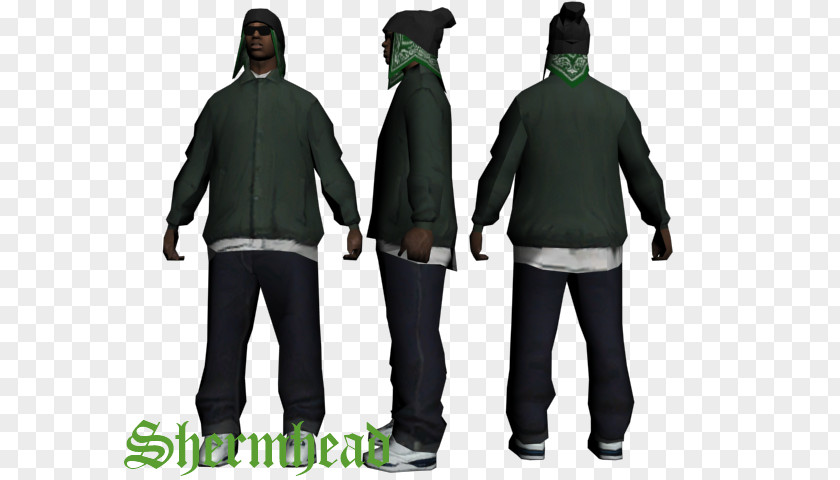 Gta San Andreas Skin Mods Grand Theft Auto: Multiplayer B Dup Ballas Character PNG