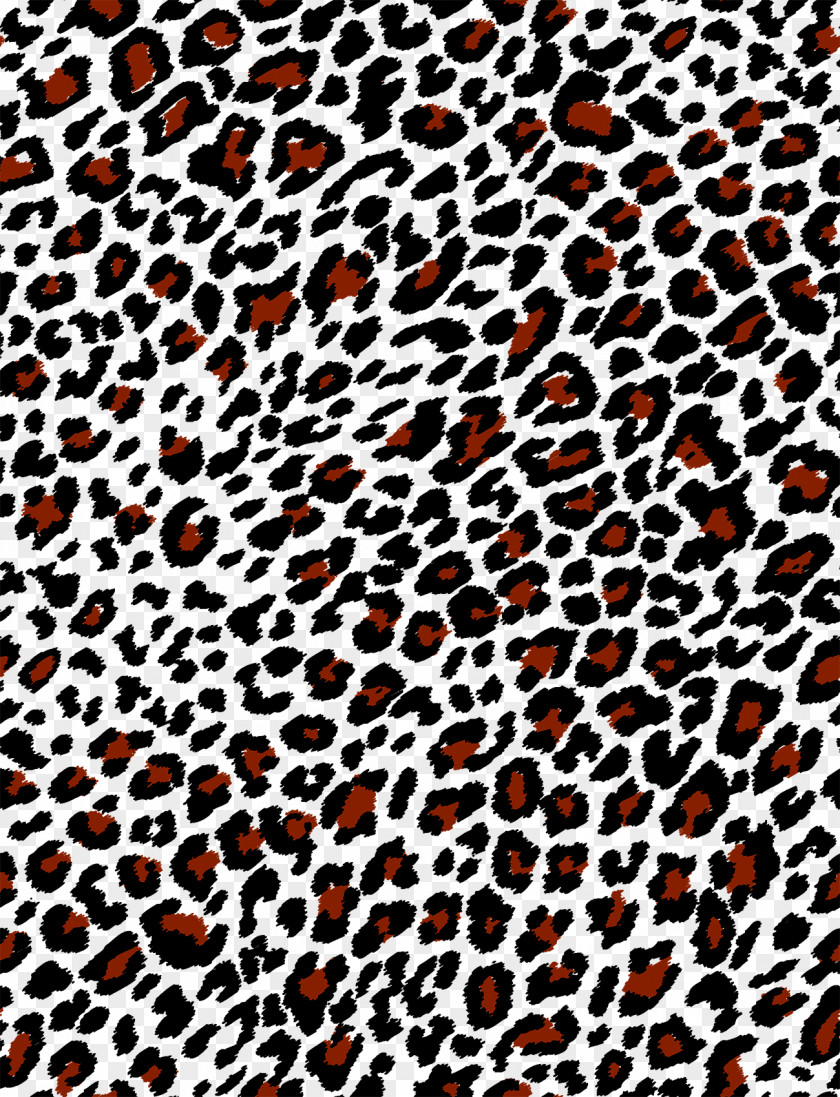 Leopard Shading Cheetah Paper Animal Print Wallpaper PNG