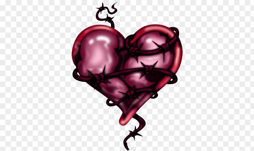Moro Romantic Mystique Heart Clip Art PNG